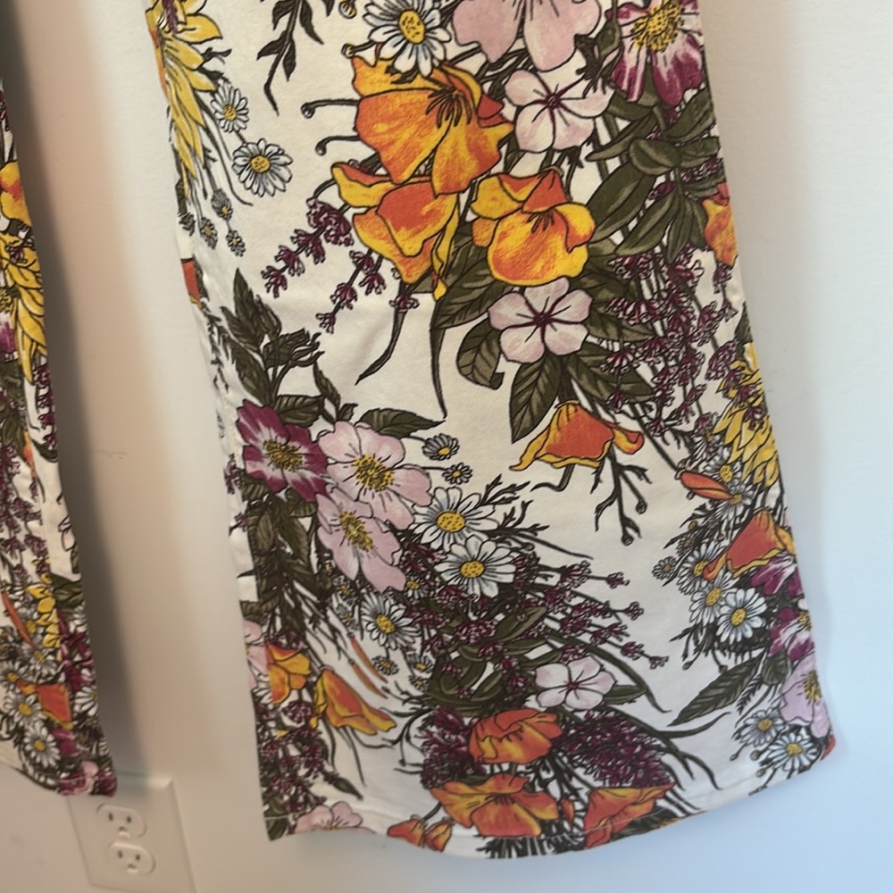 Wrangler Orange and Cream Boot Cut Flare Pants - Picture 8 of 11